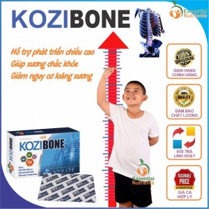[FREESHIP+Quà tặng 49K] KOZIBONE thực phẩm bổ sung Can xi tăng chiều cao cho trẻ ở tuổi dậy thì, tặng kem ngăn nhiểm khuẩn da trị giá 49K.
